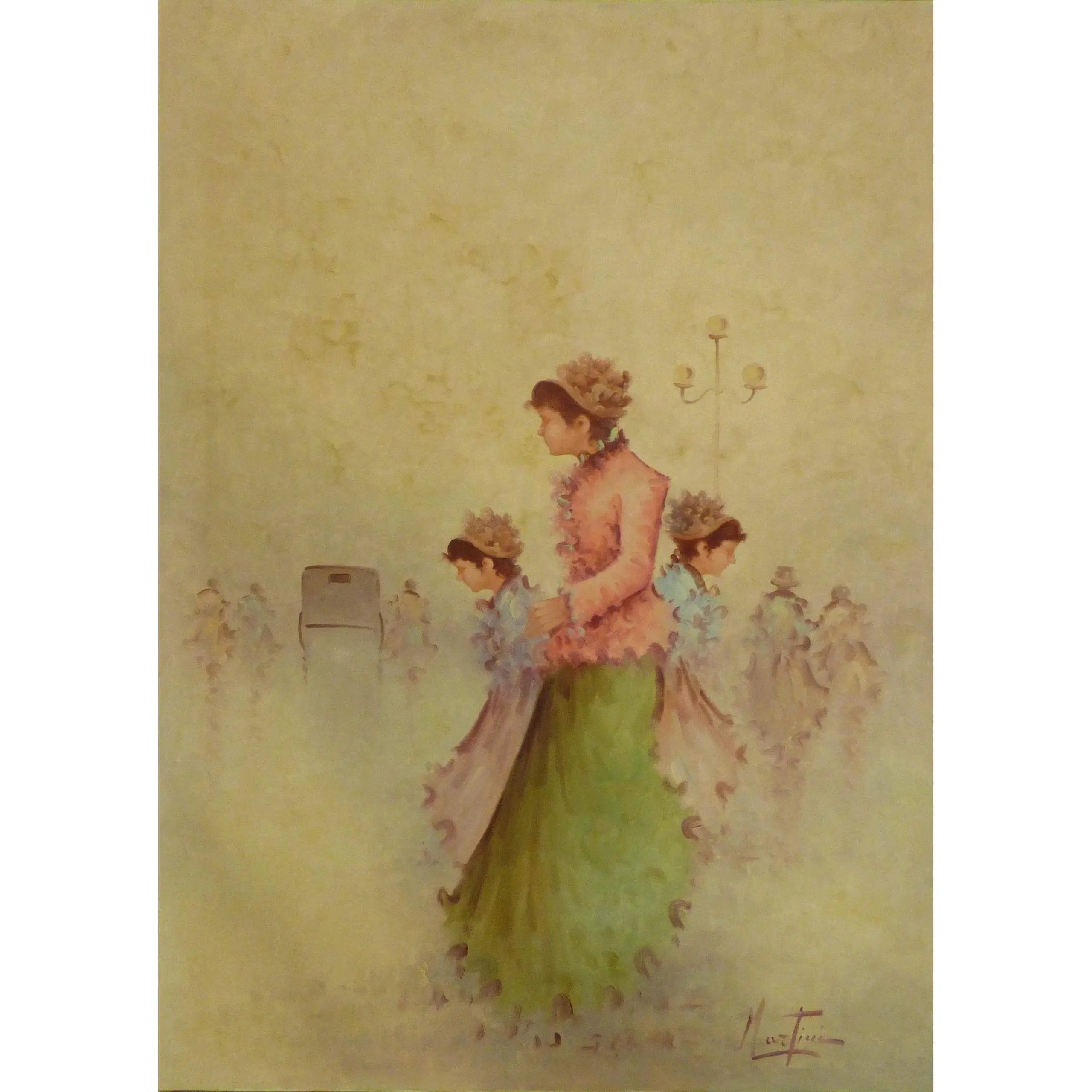 Painting Canvas Wall Art French Oil Painting MAbctilli Ready To Hang For Home Wall Art Decoration 50" X 70" Abcp-211